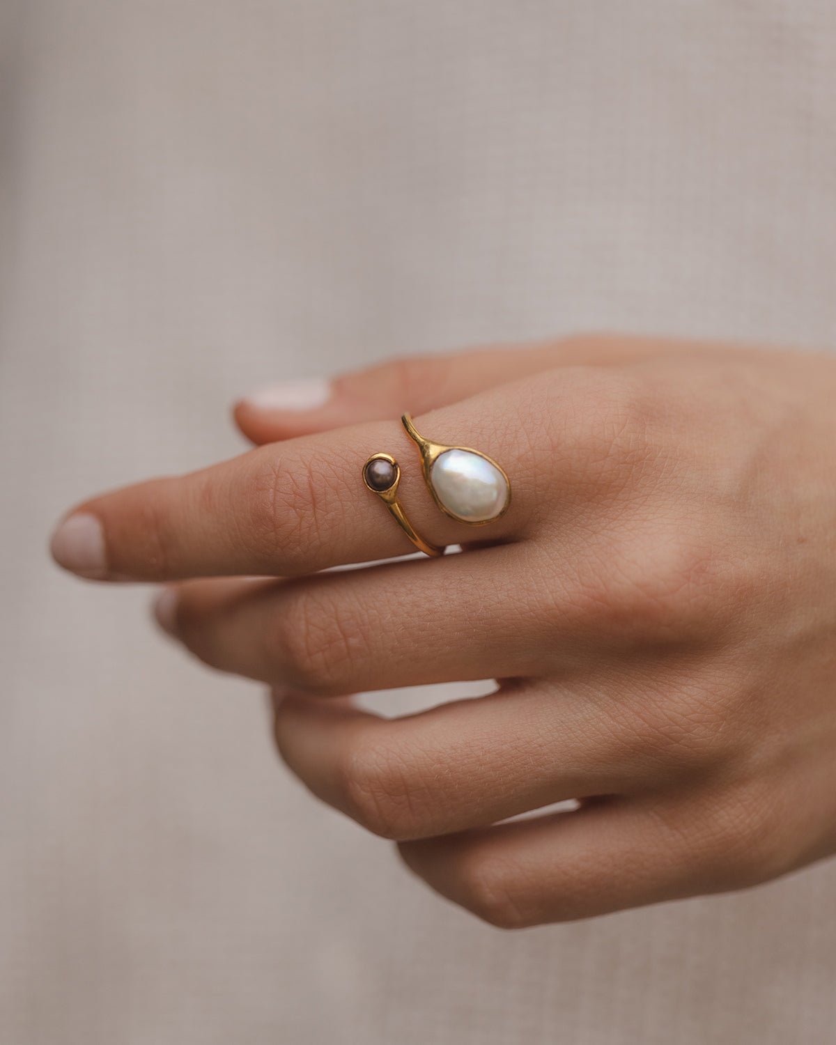 Rosies Perlen Ring Nella & Sina